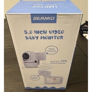 NIB Germid 5" Video Baby Monitor New